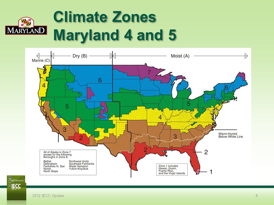 Climate zones