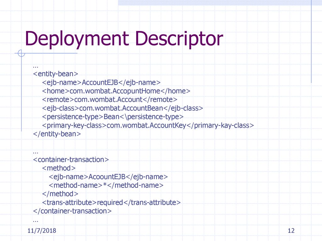 Structure of enterprise java beans ppt download