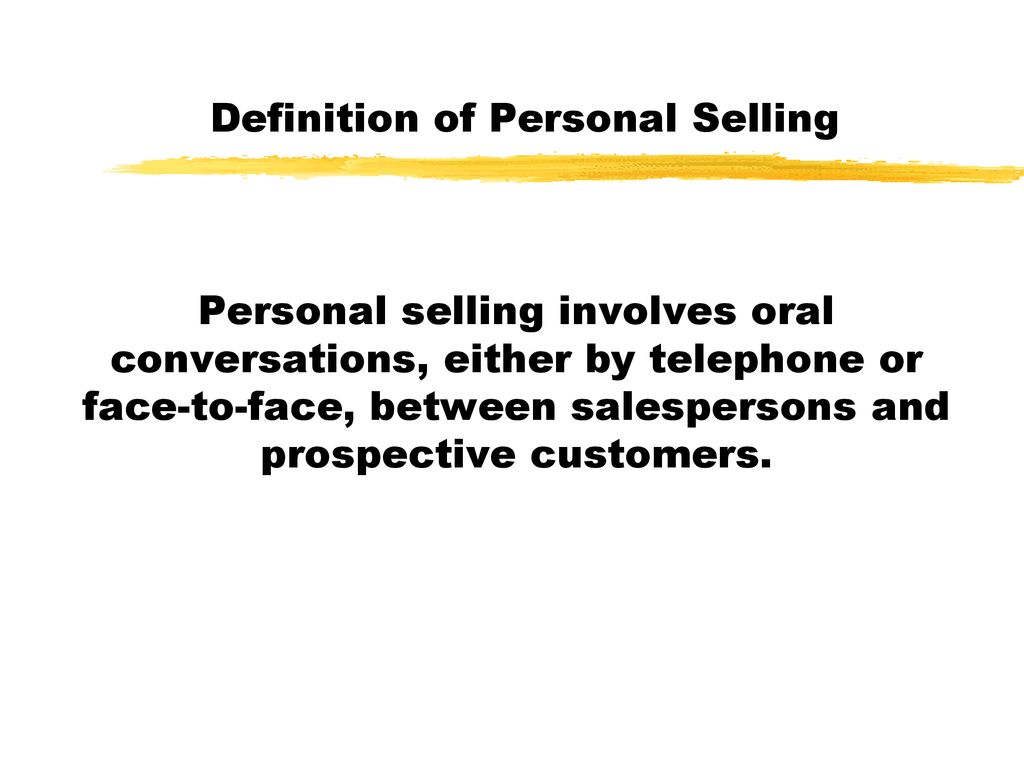 Personal Selling And Sales Management Ppt Download