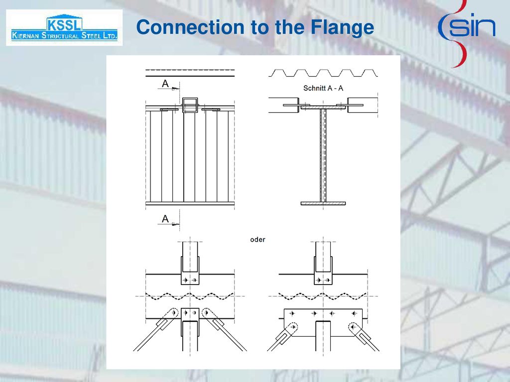 Connection to the Flange