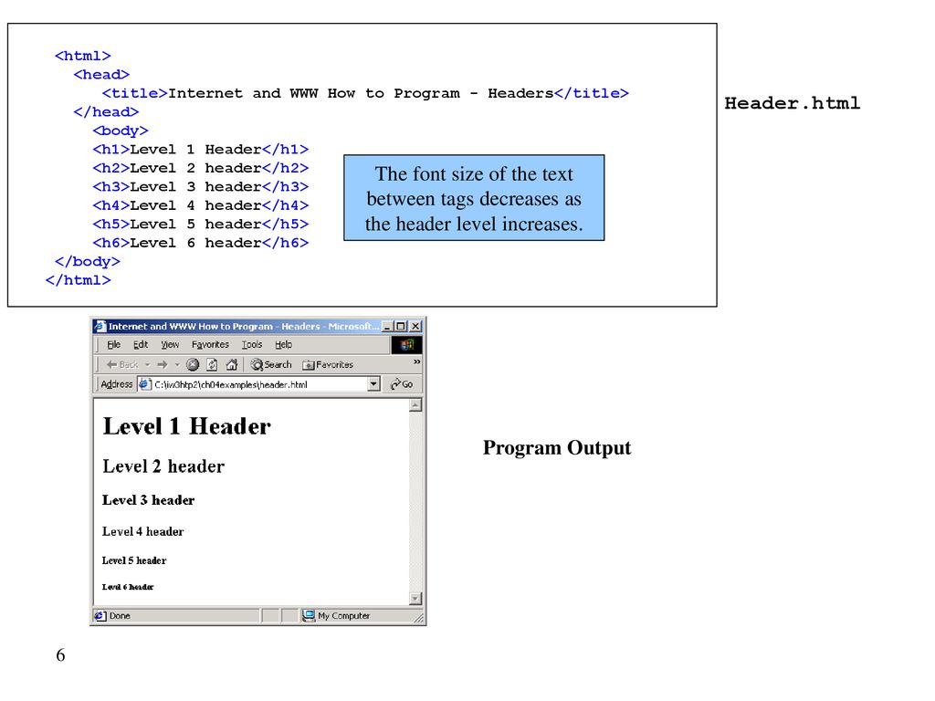 Introduction to HTML: Part 1 - ppt download