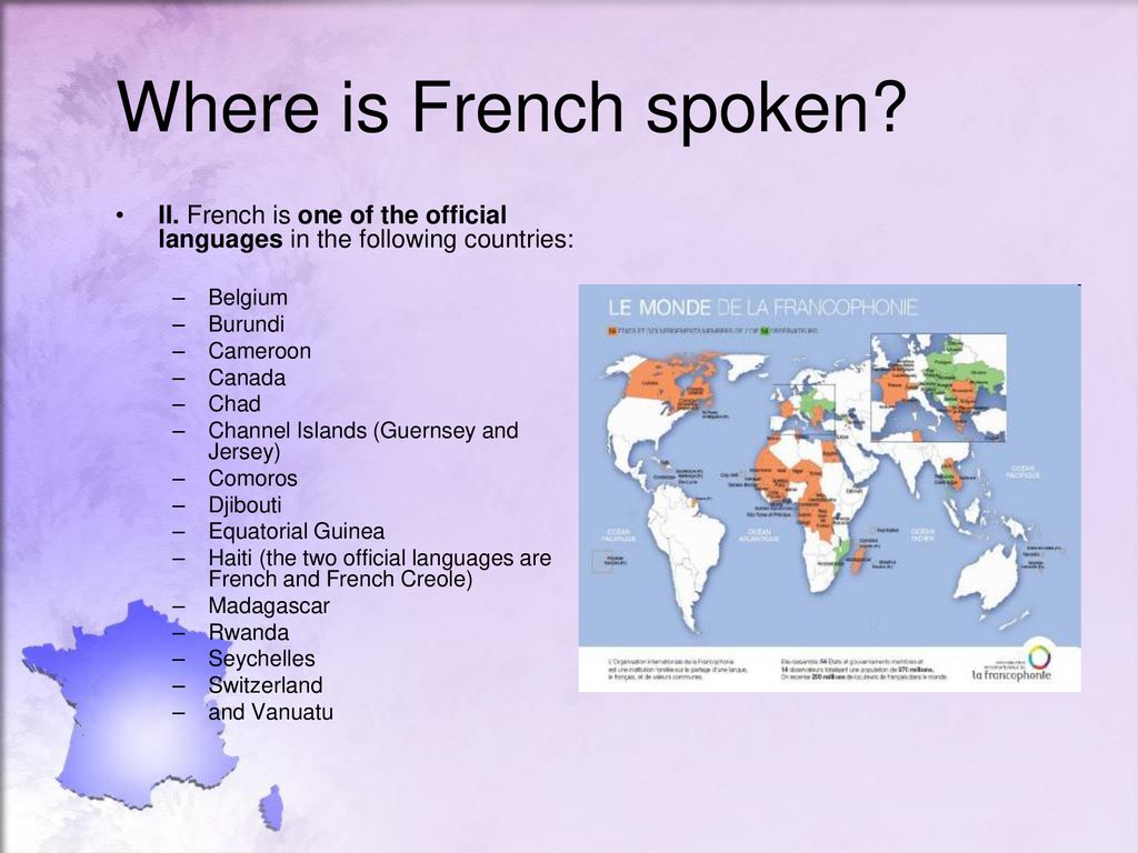 Le monde francophone (The French-Speaking World) - ppt download