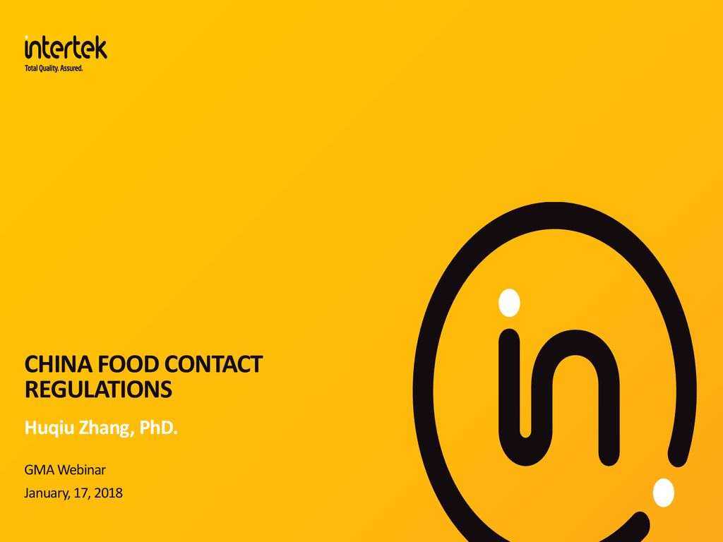 China food contact regulations