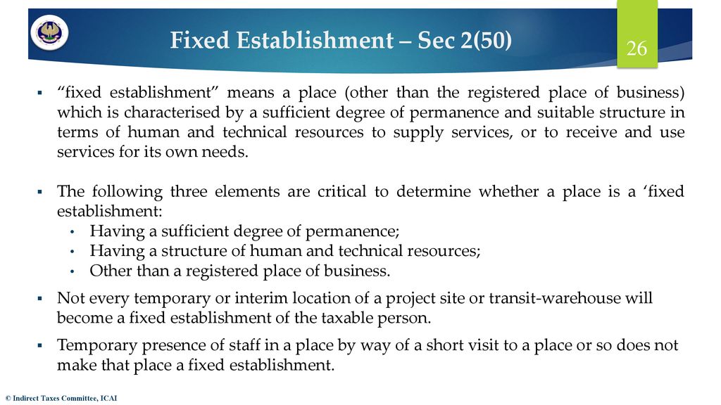 Standardised PPT on GST - ppt download