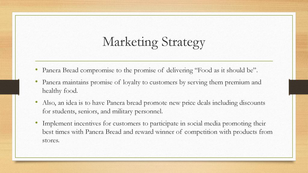 panera bread marketing strategy