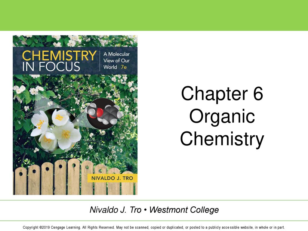 Chapter 6 Organic Chemistry - Ppt Download