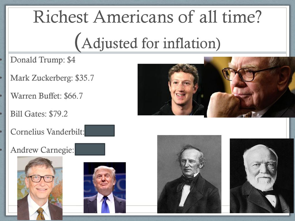 The Richest People Of All Time - Inflation Adjusted