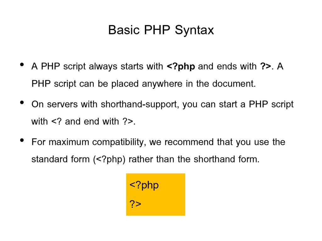 Basic PHP Lecture by Nutthapat Keawrattanapat - ppt download