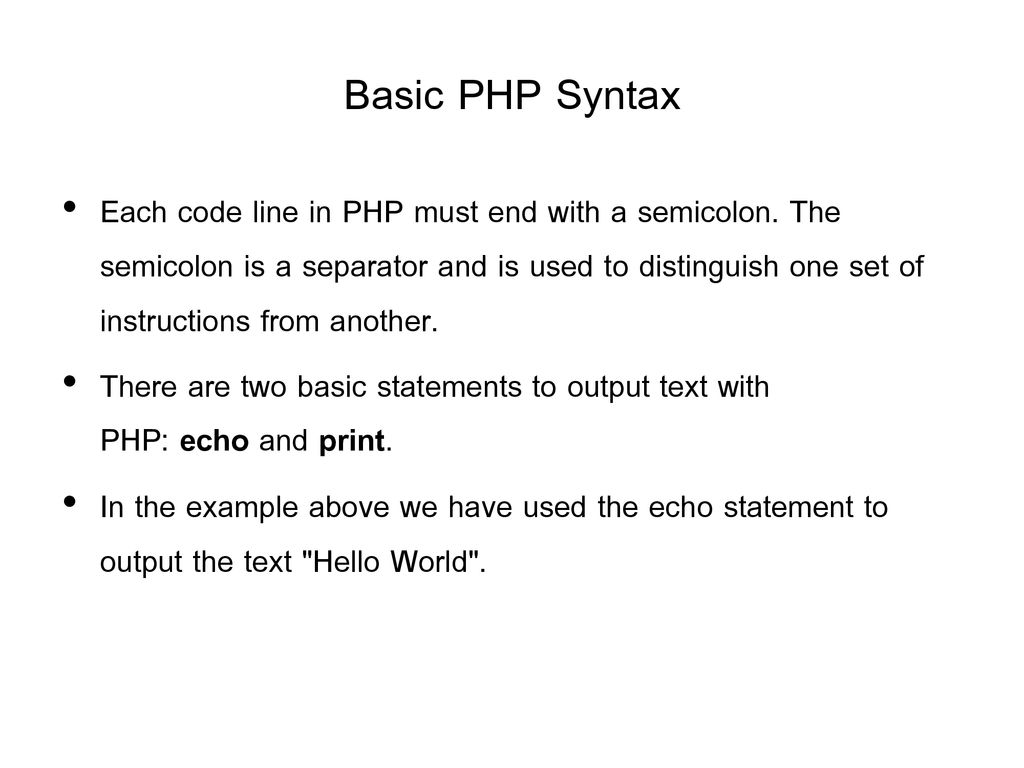Basic PHP Lecture by Nutthapat Keawrattanapat - ppt download