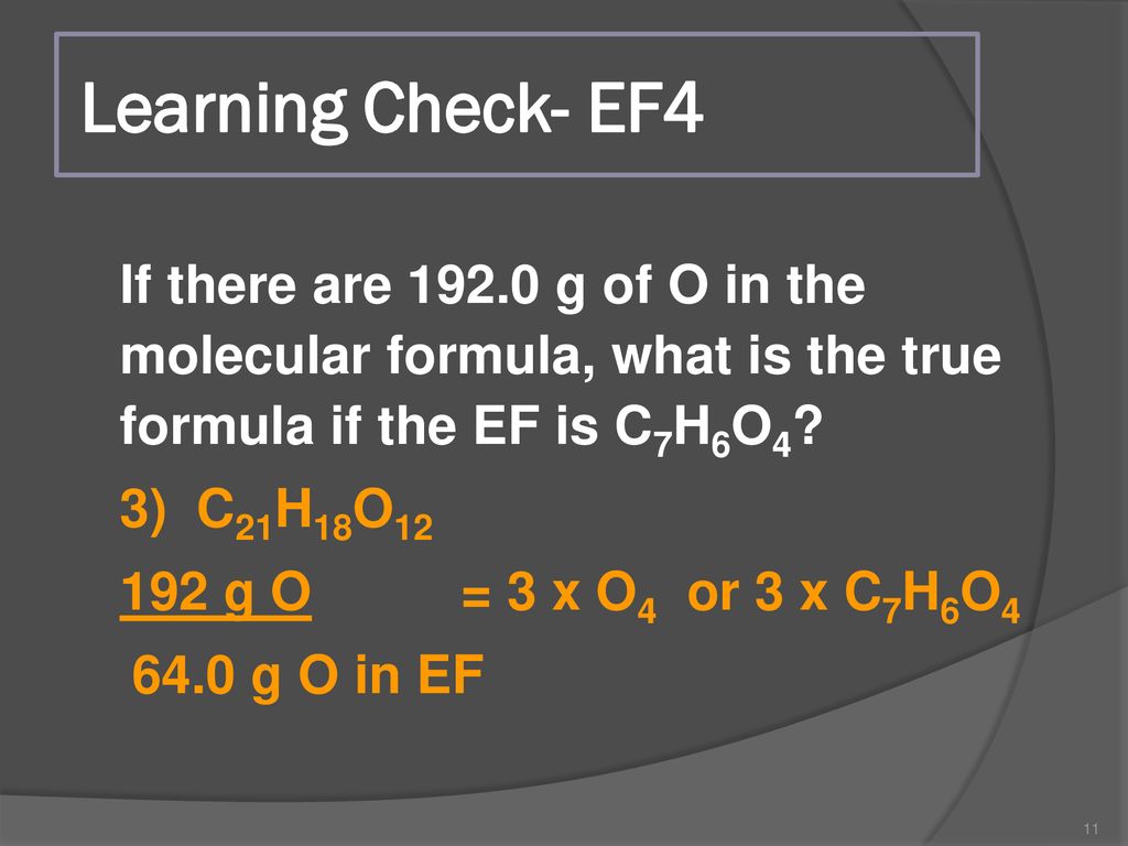Empirical Molecular Formulas Ppt Download