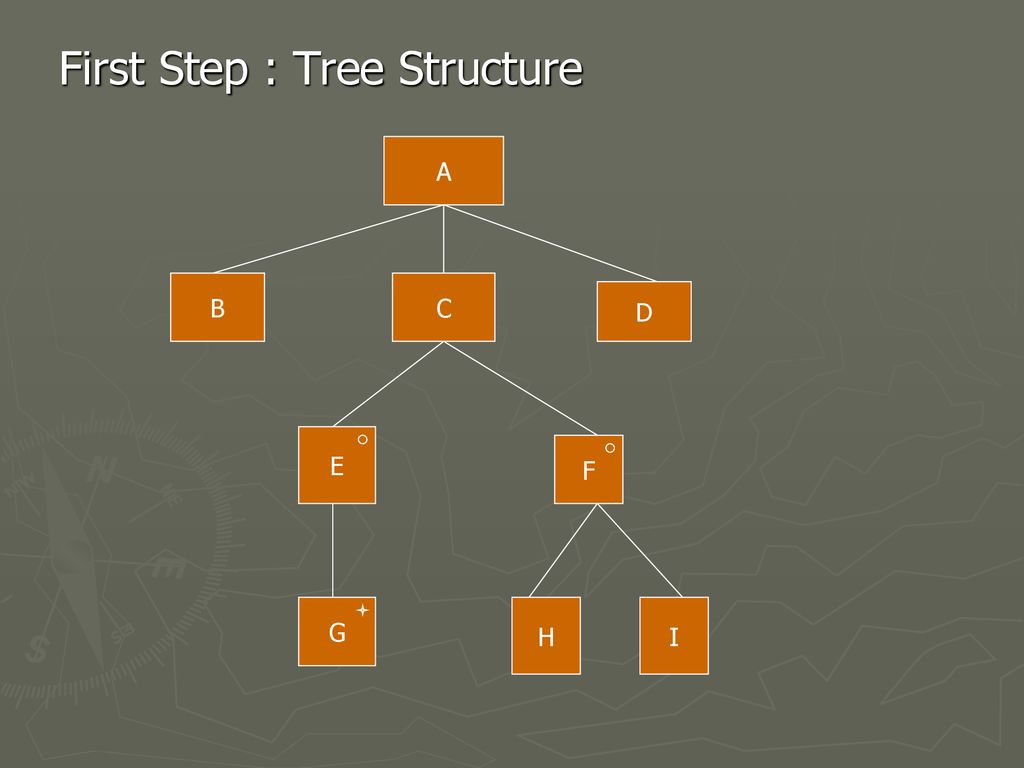 First Step : Tree Structure