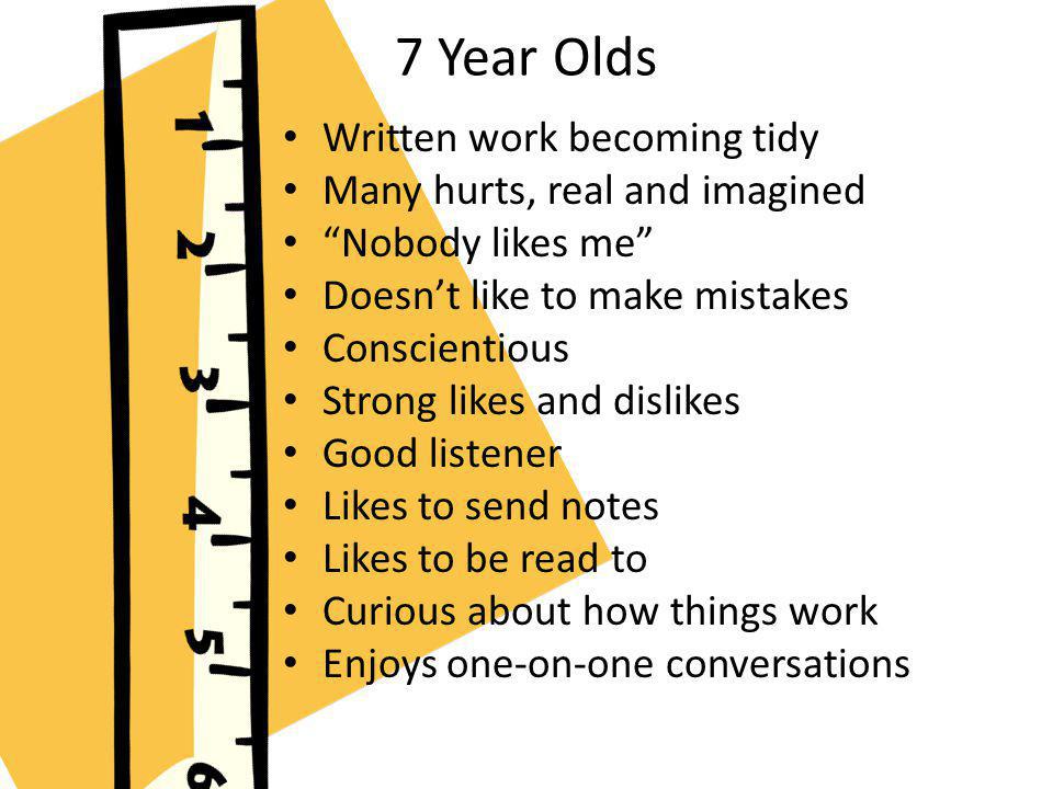 things that 7 year olds like