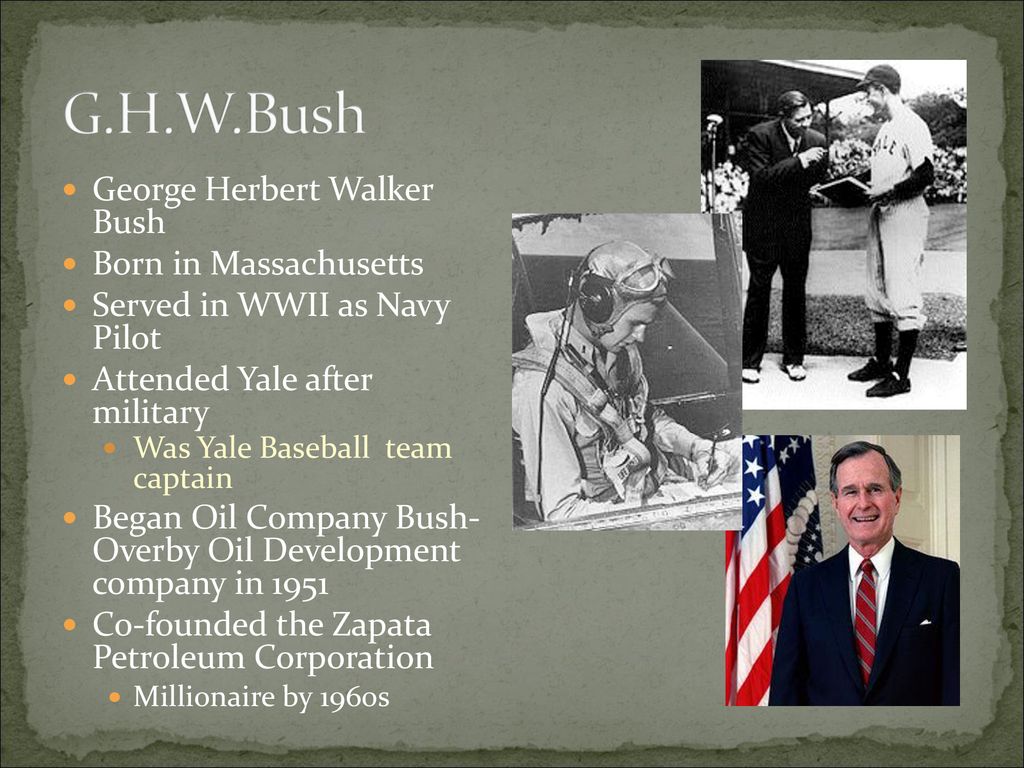 George H. W. Bush & The 1990s U.S. History Mr. Mize. - ppt download