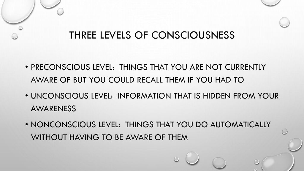 Consciousness NEW SEATING CHART!!!. - ppt download