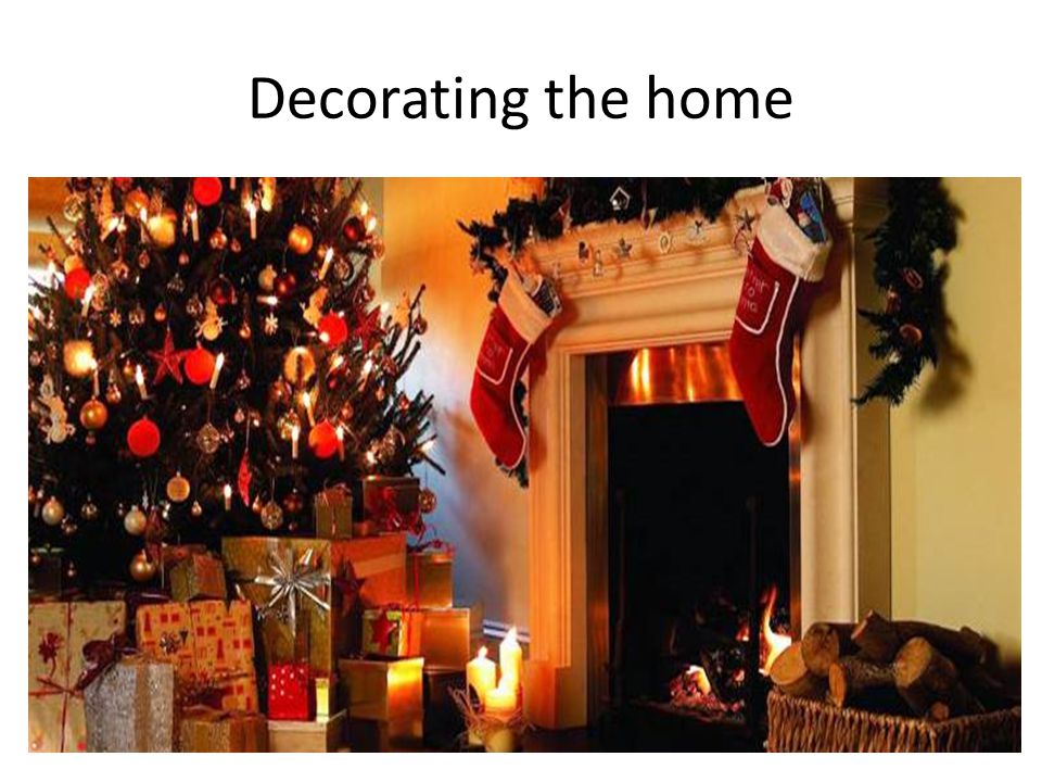 Decorating the home