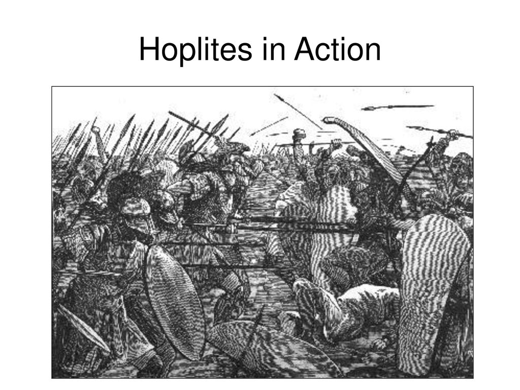 Hoplites in Action
