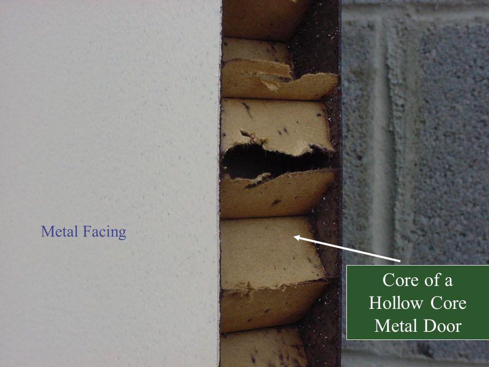 Metal Facing Core of a Hollow Core Metal Door