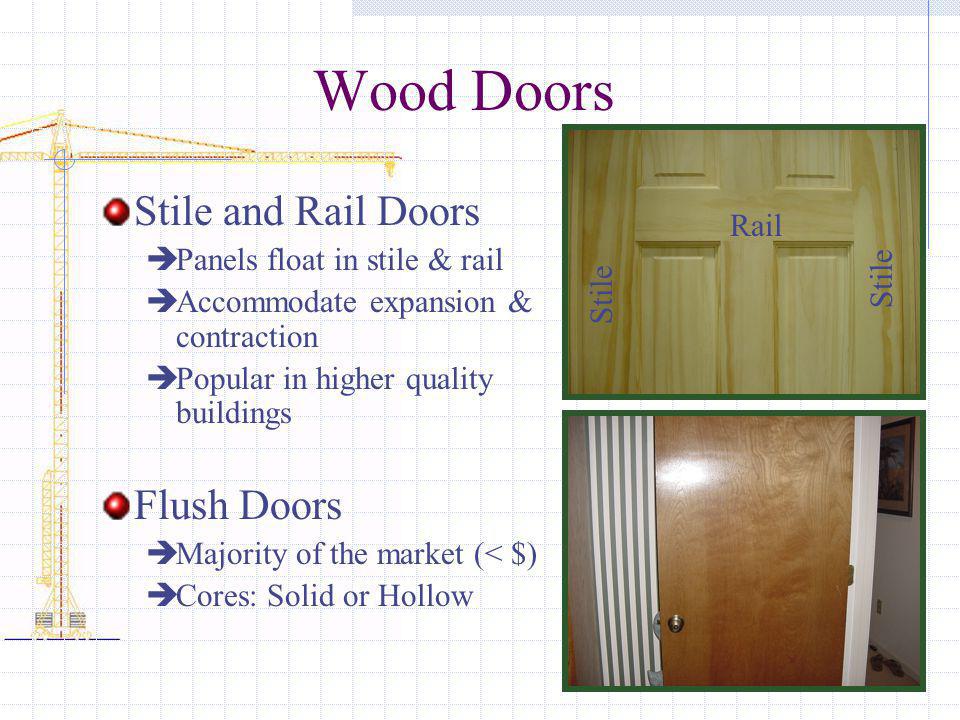 Wood Doors Stile and Rail Doors Flush Doors Rail
