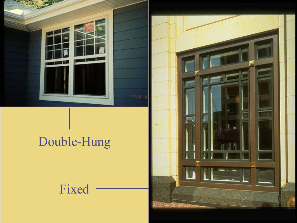 Double-Hung Fixed