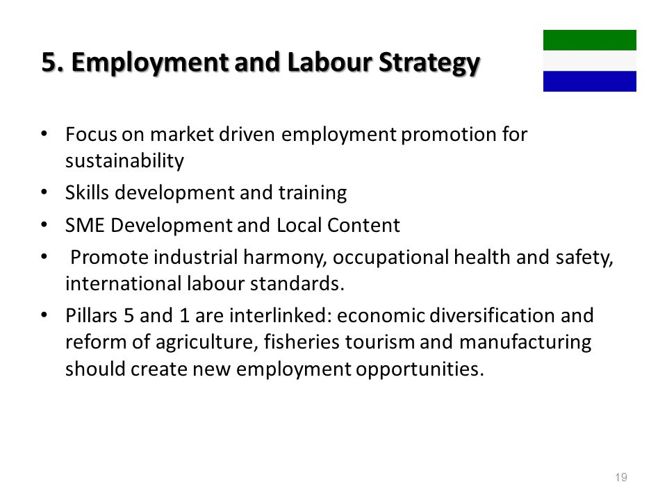 5. Employment and Labour Strategy