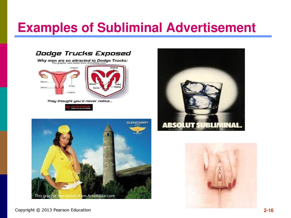 Examples of Subliminal Advertisement