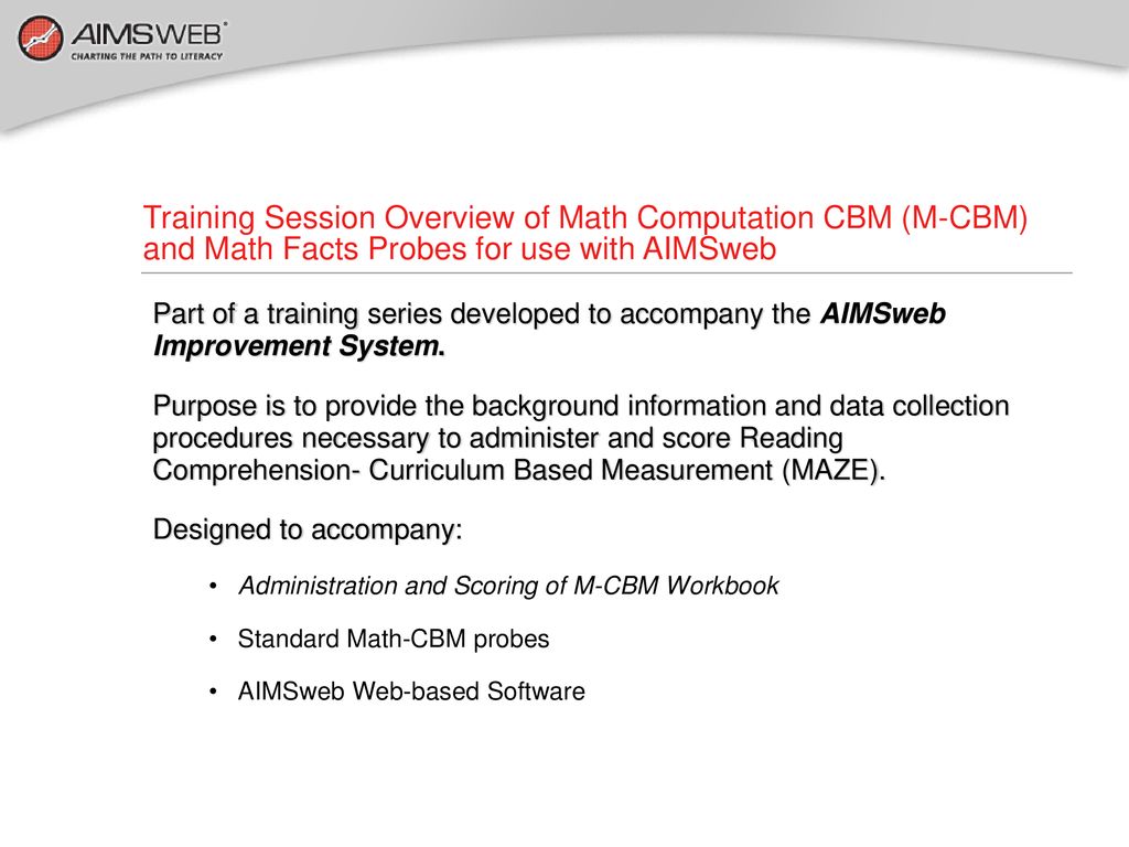 Math curriculum based measurement m cbm ppt download