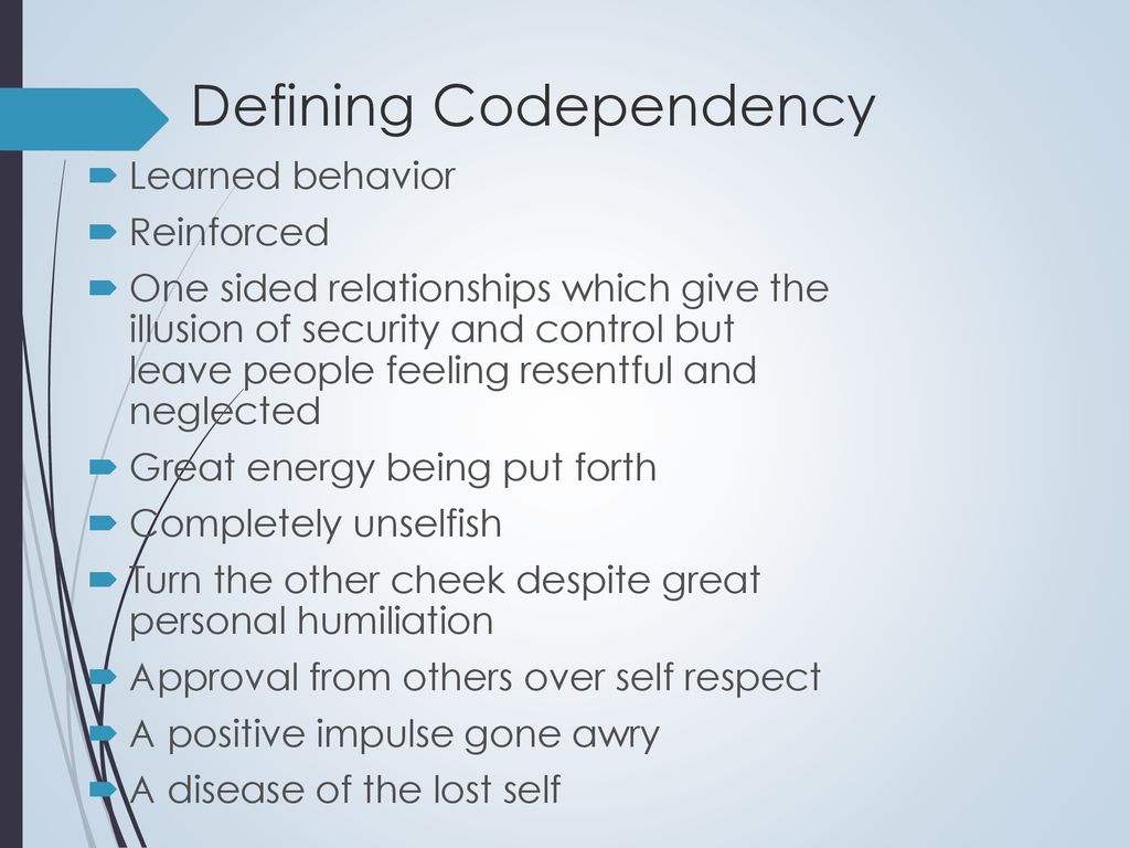 Codependency When Caring Goes Overboard Ppt Download