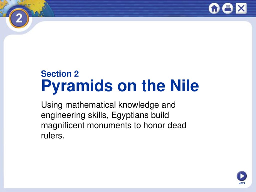Pyramids on the Nile Section 2