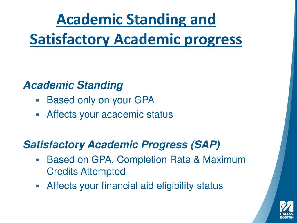 Fall 2018 Achieving Satisfactory Academic Progress - Ppt Download