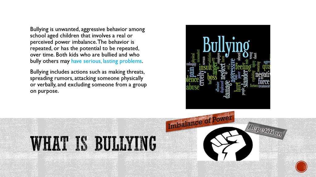 Bullying, cyber-bullying, hazing & Retaliation training. - ppt download