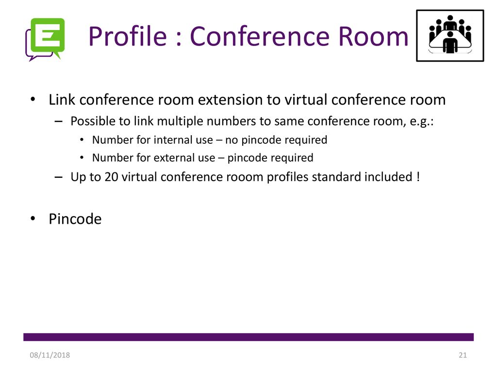Profile : Conference Room