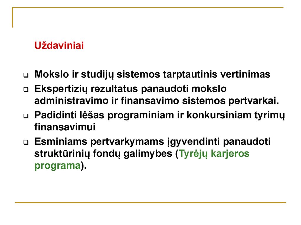 Moksliniai Tyrimai - Kokybė Ir Vertinimo Problemos - Ppt Download