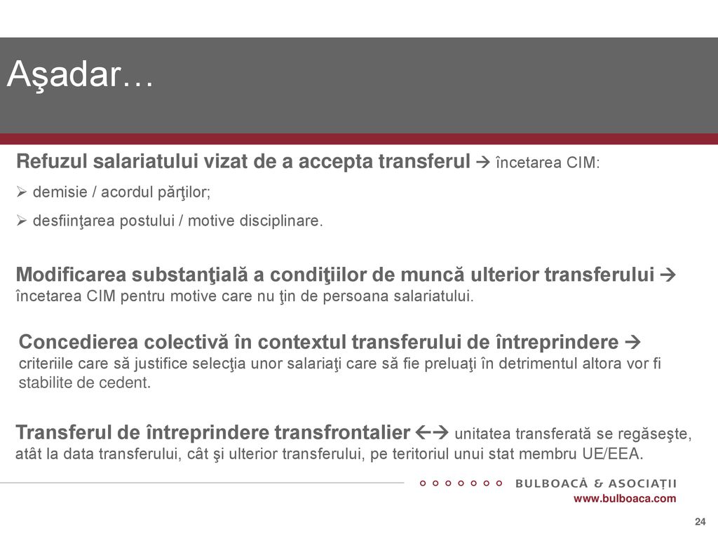 Transferul De Intreprindere Ppt Download