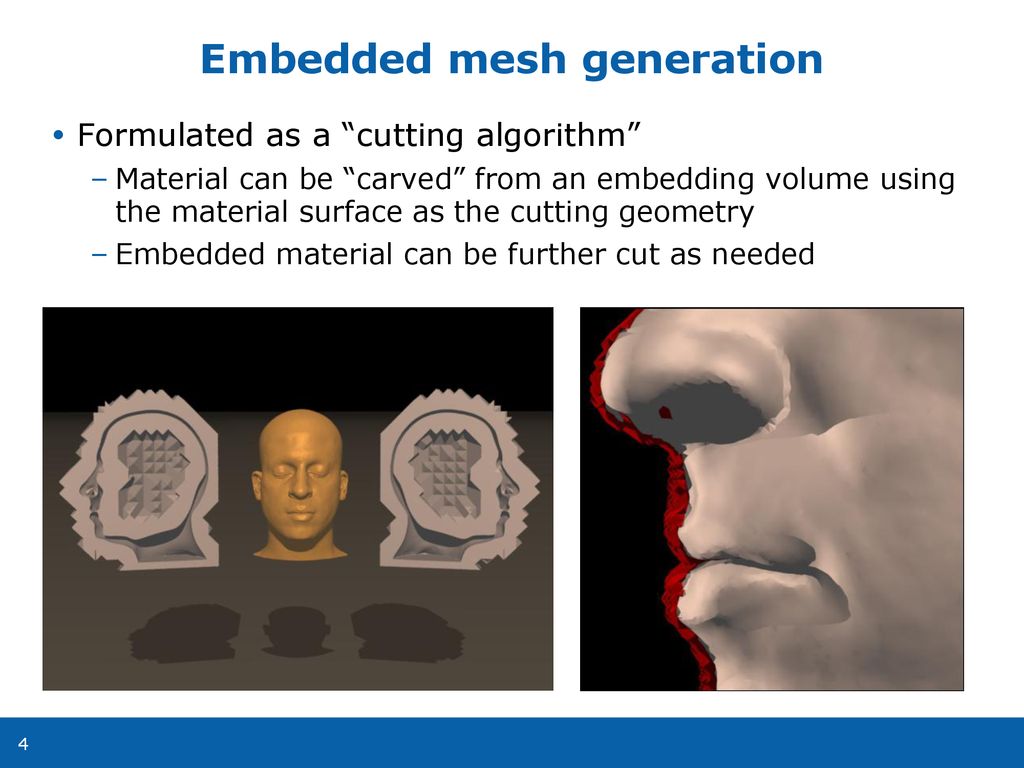 Embedded mesh generation