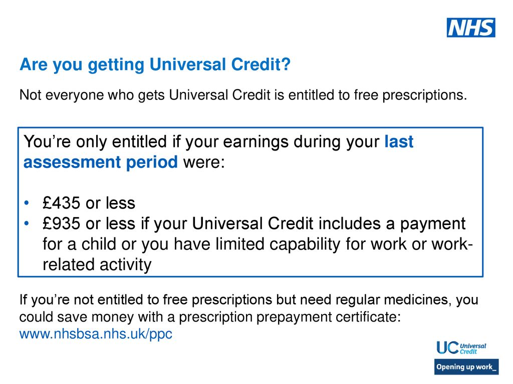 Universal Credit And Free Prescriptions Ppt Download Universal Credit And Free Prescriptions Ppt Download