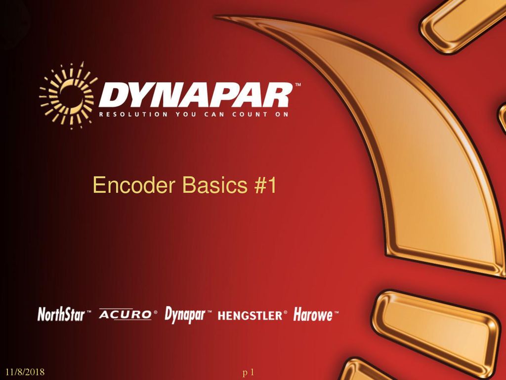 Encoder Basics 1 118 Ppt Download