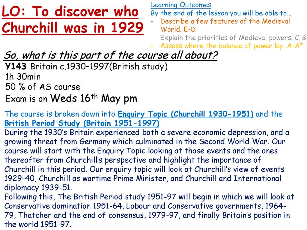 Welcome to A-Level History! - ppt download