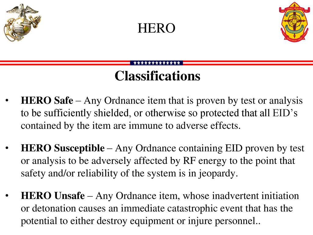 Hazards of electromagnetic radiation to ordnance hero ppt download