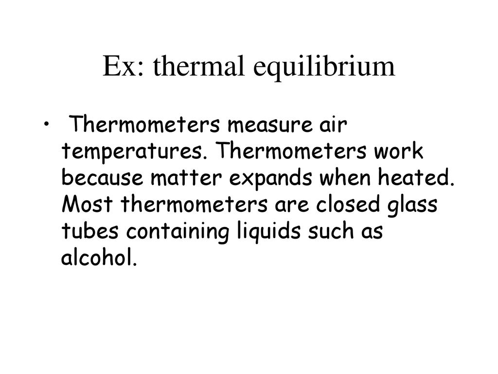 St18:Thermal Energy/Temperature - ppt download