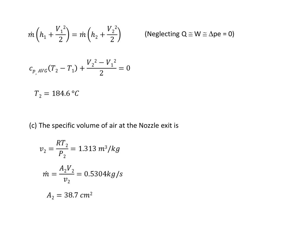 Control Volume Approach And Applications Ppt Download