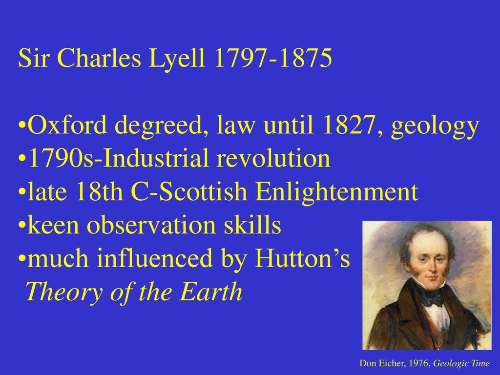 Some brief notes on Charles Lyell to accompany: - ppt download