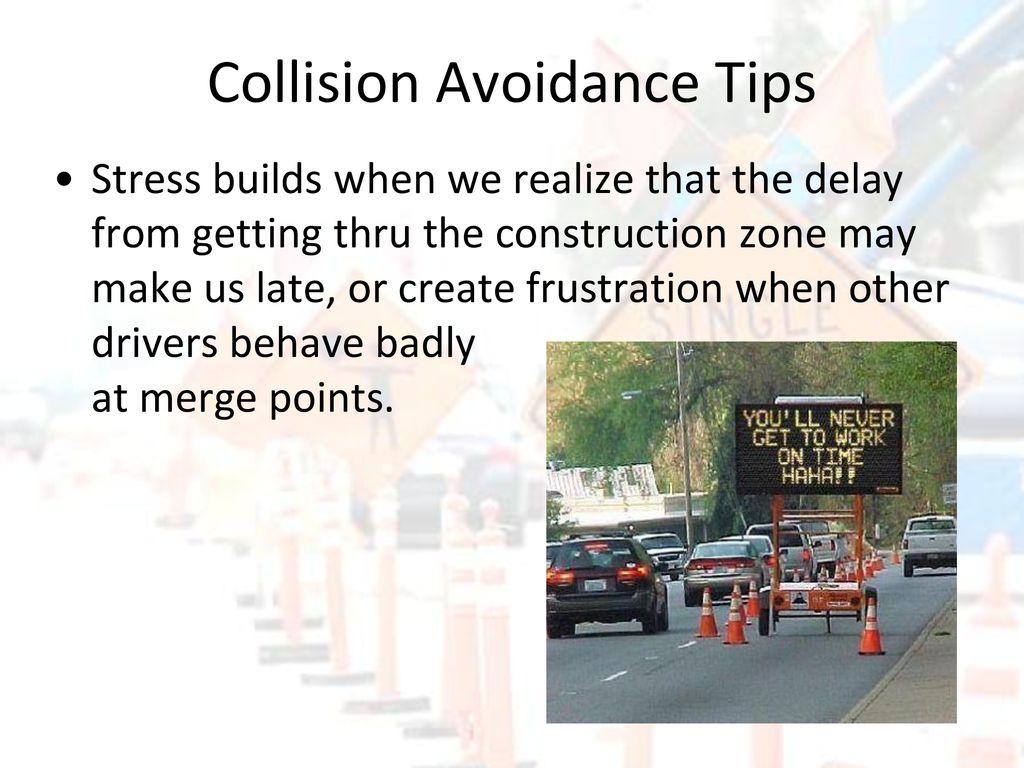 Construction Zone Safety - Ppt Download