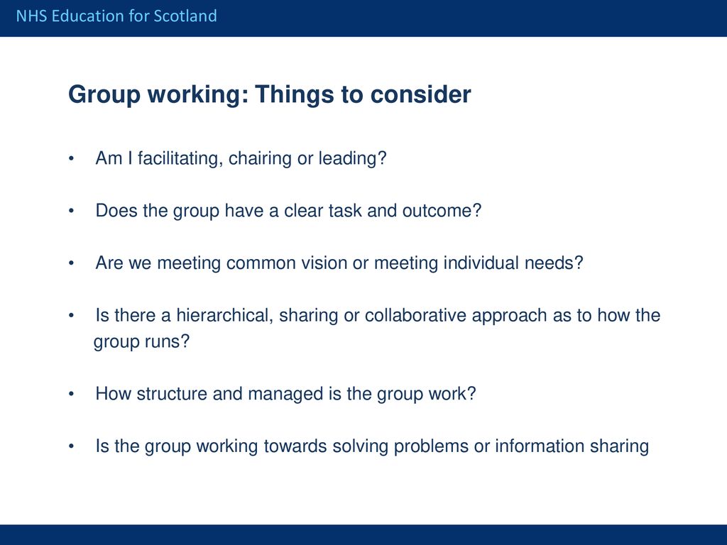 Training trainers and educators unit 5 effective group work ppt