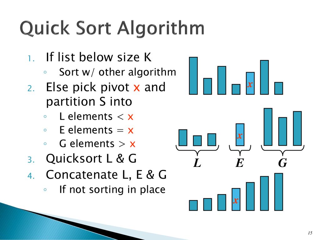 Divide and Conquer – and an Example QuickSort - ppt download
