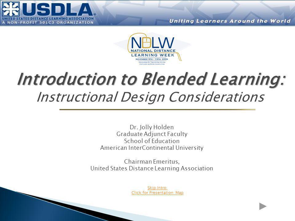 Introduction to Blended Learning:
