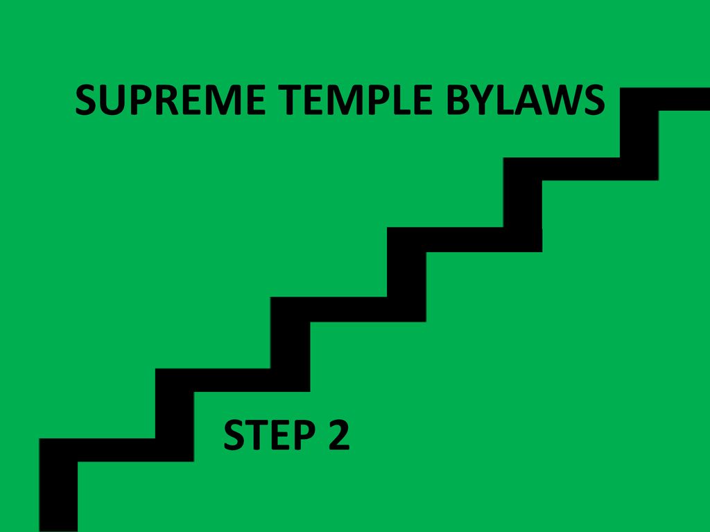 SUPREME TEMPLE BYLAWS STEP 2