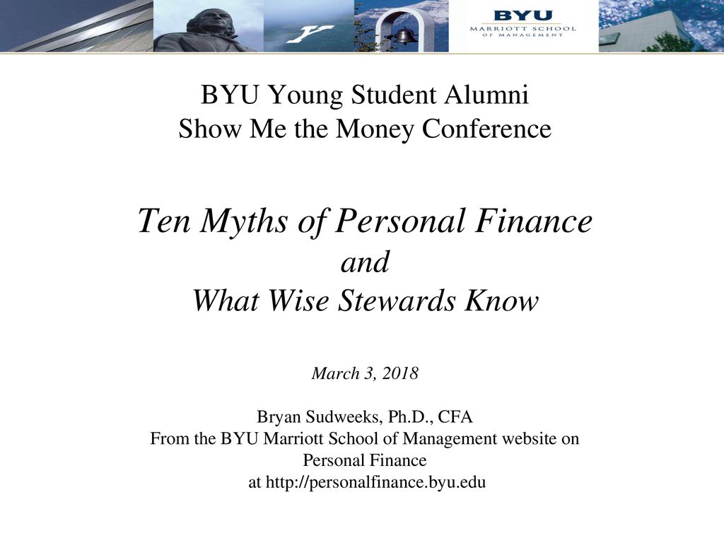 BYU Young Student Alumni Show Me the Money Conference