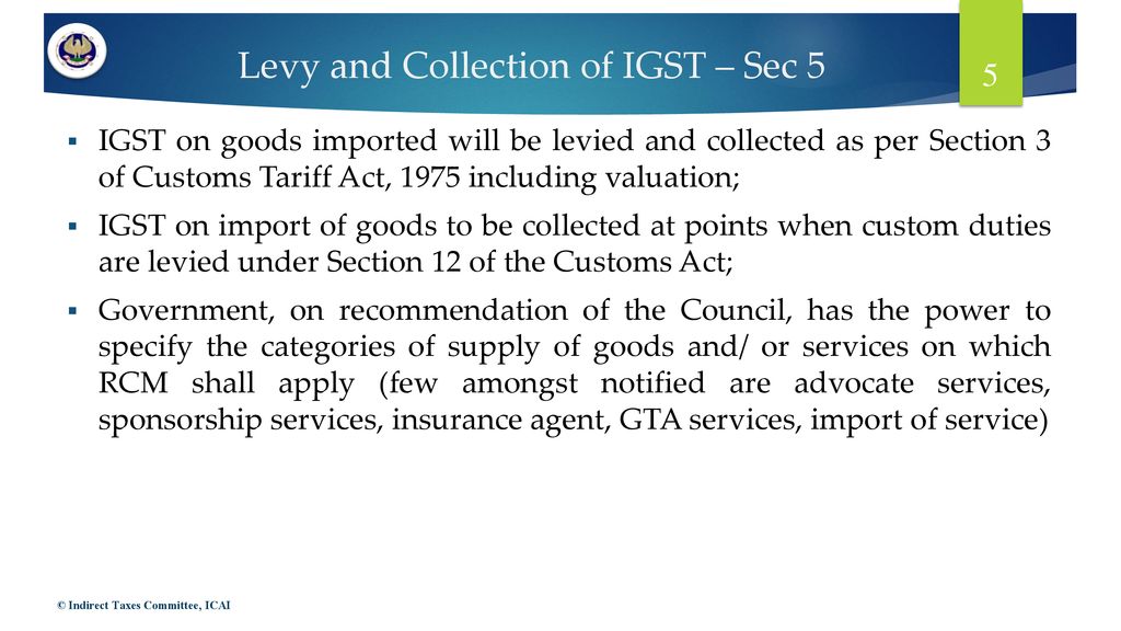 Standardised ppt on gst ppt download
