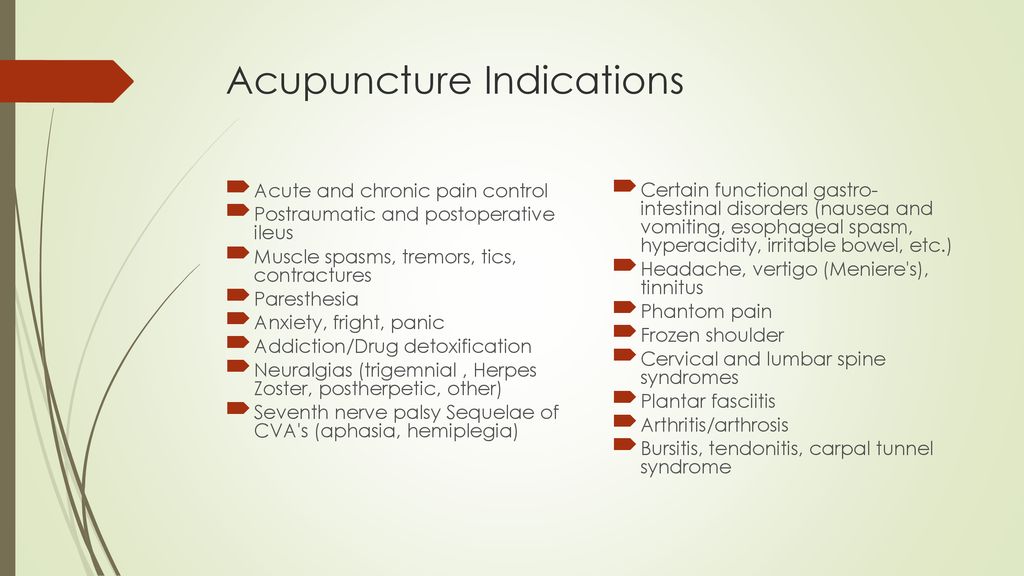 Acupuncture: Integrating An Ancient Technique To Help Your Patients - ppt  download