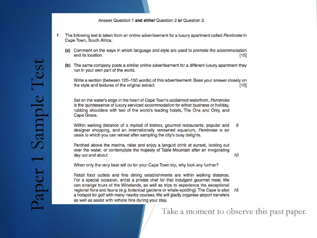 Aice As English Language 9093 Ppt Download